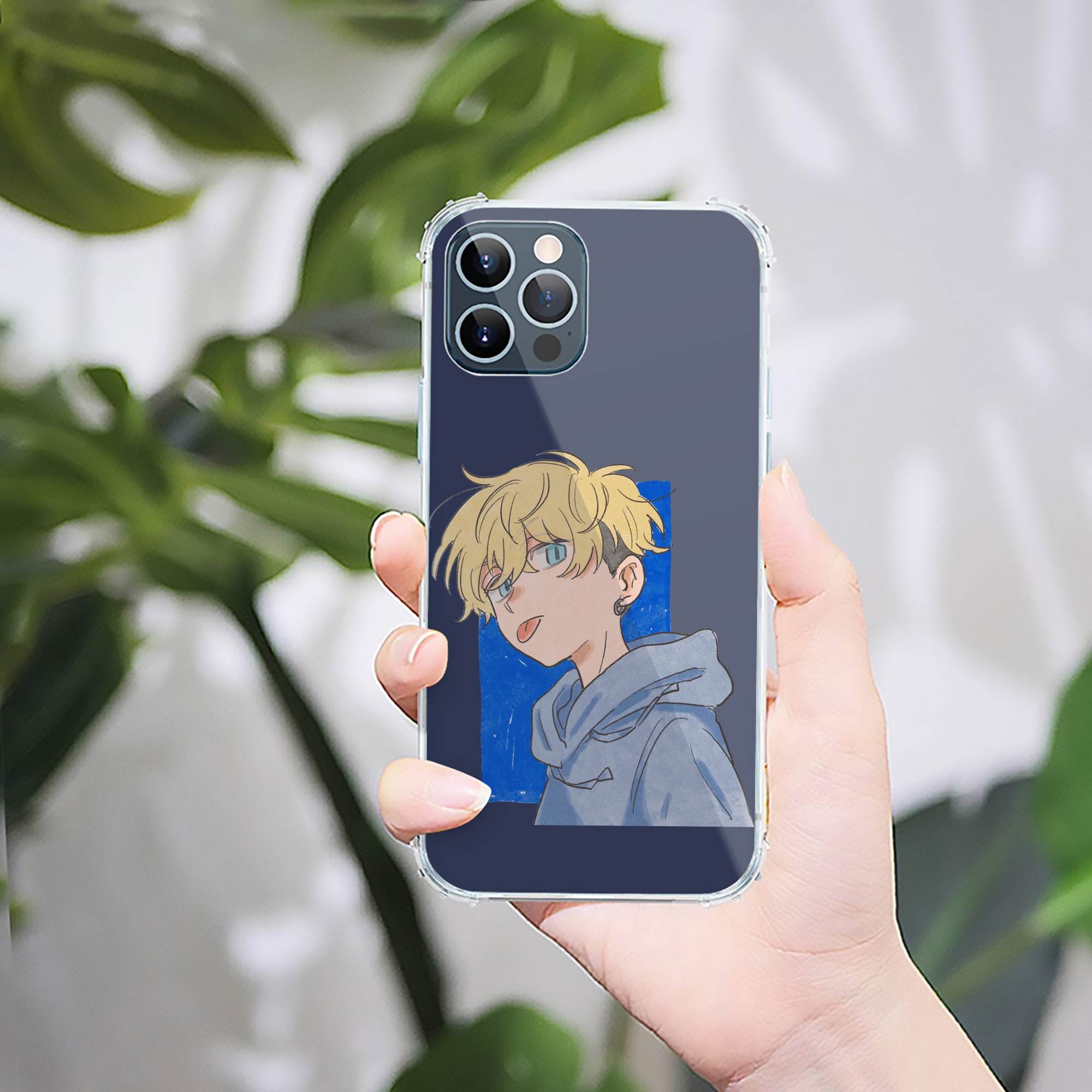 （画像用） 東京リベンジャーズ Tokyo Revengers 【iPhone 12シリーズ対応】透明スマホケース（クリアソフトケース）
